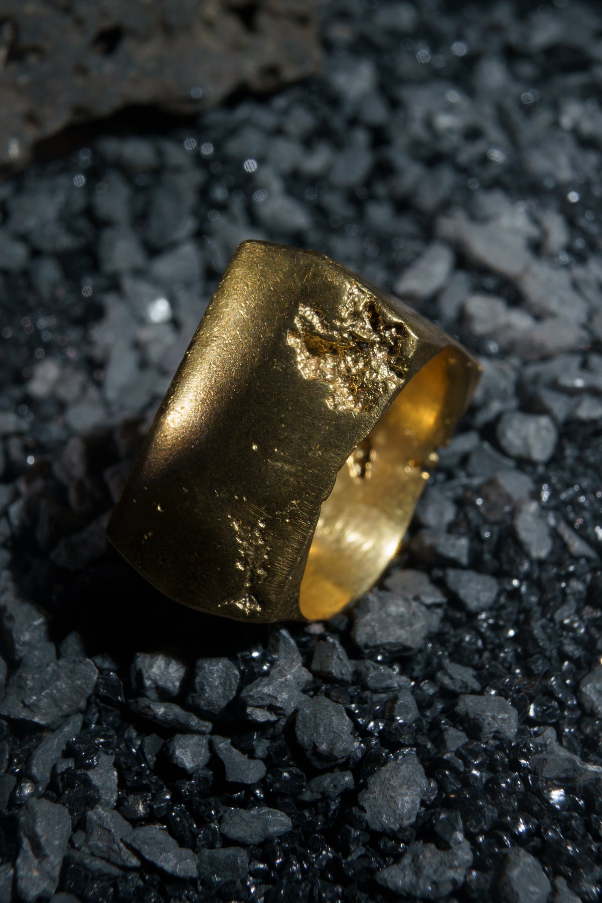 CUB3 Ring in Recycled Brass