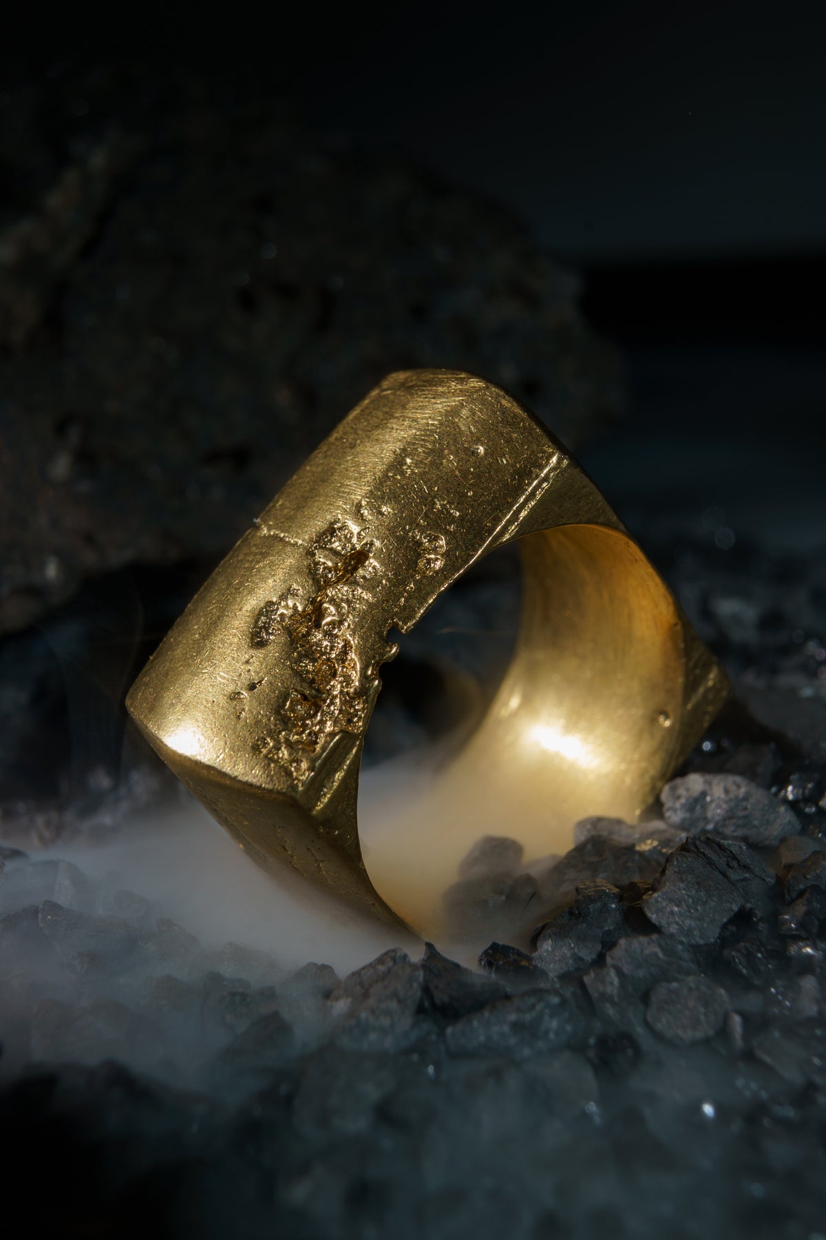 CUB3 Ring in Recycled Brass