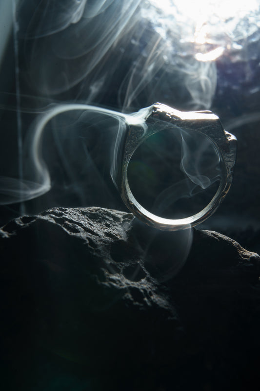 Mutant Signet Ring - Recycled Silver 925