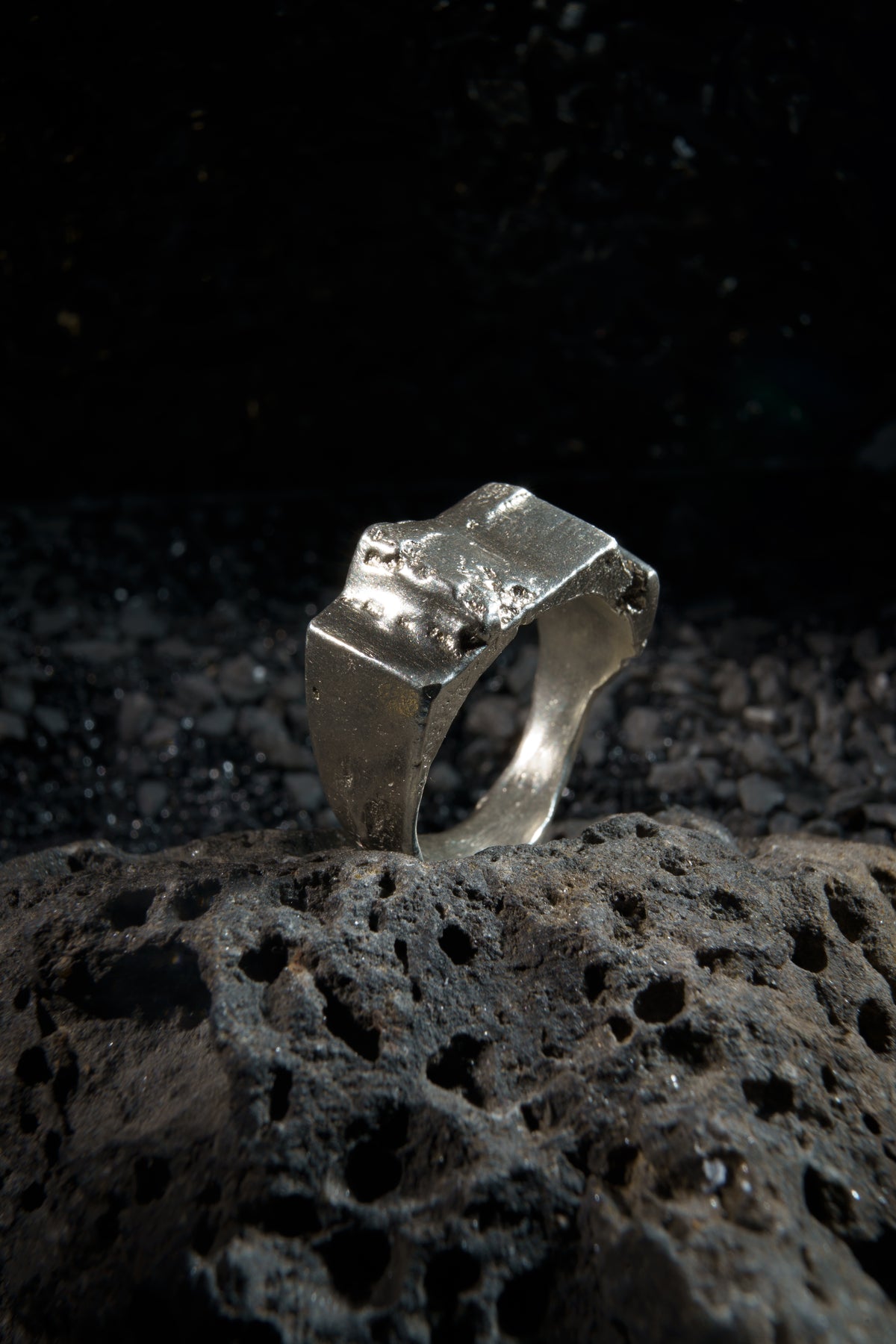 Mutant Signet Ring - Recycled Silver 925