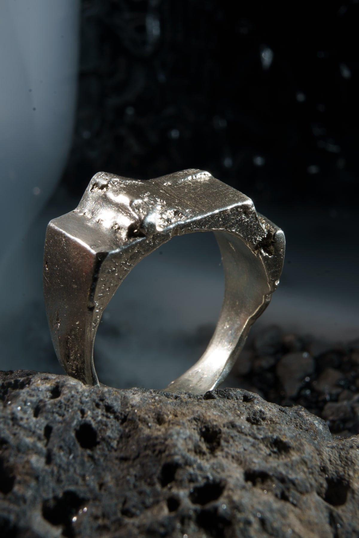 Mutant Signet Ring - Recycled Silver 925