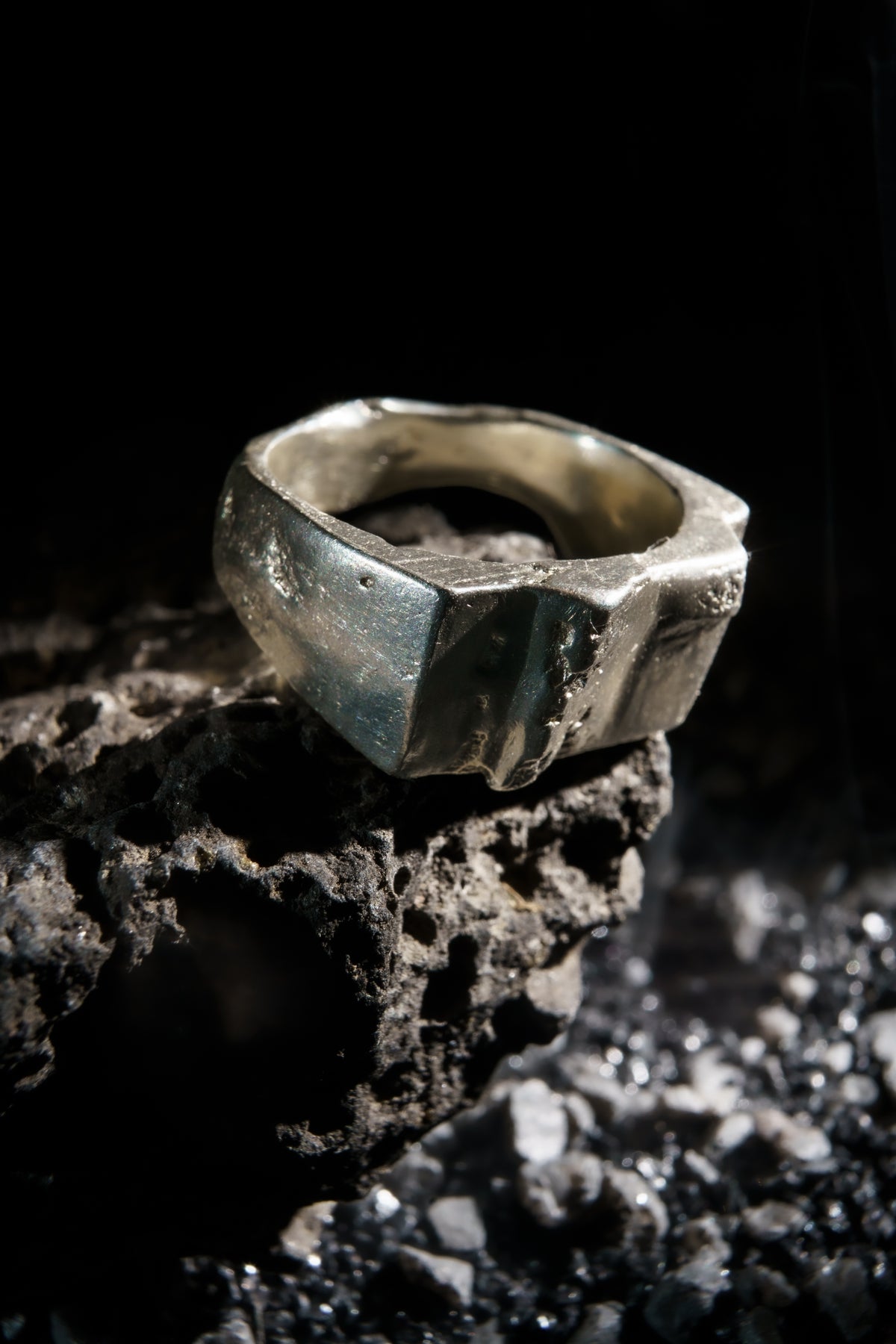 Mutant Signet Ring - Recycled Silver 925