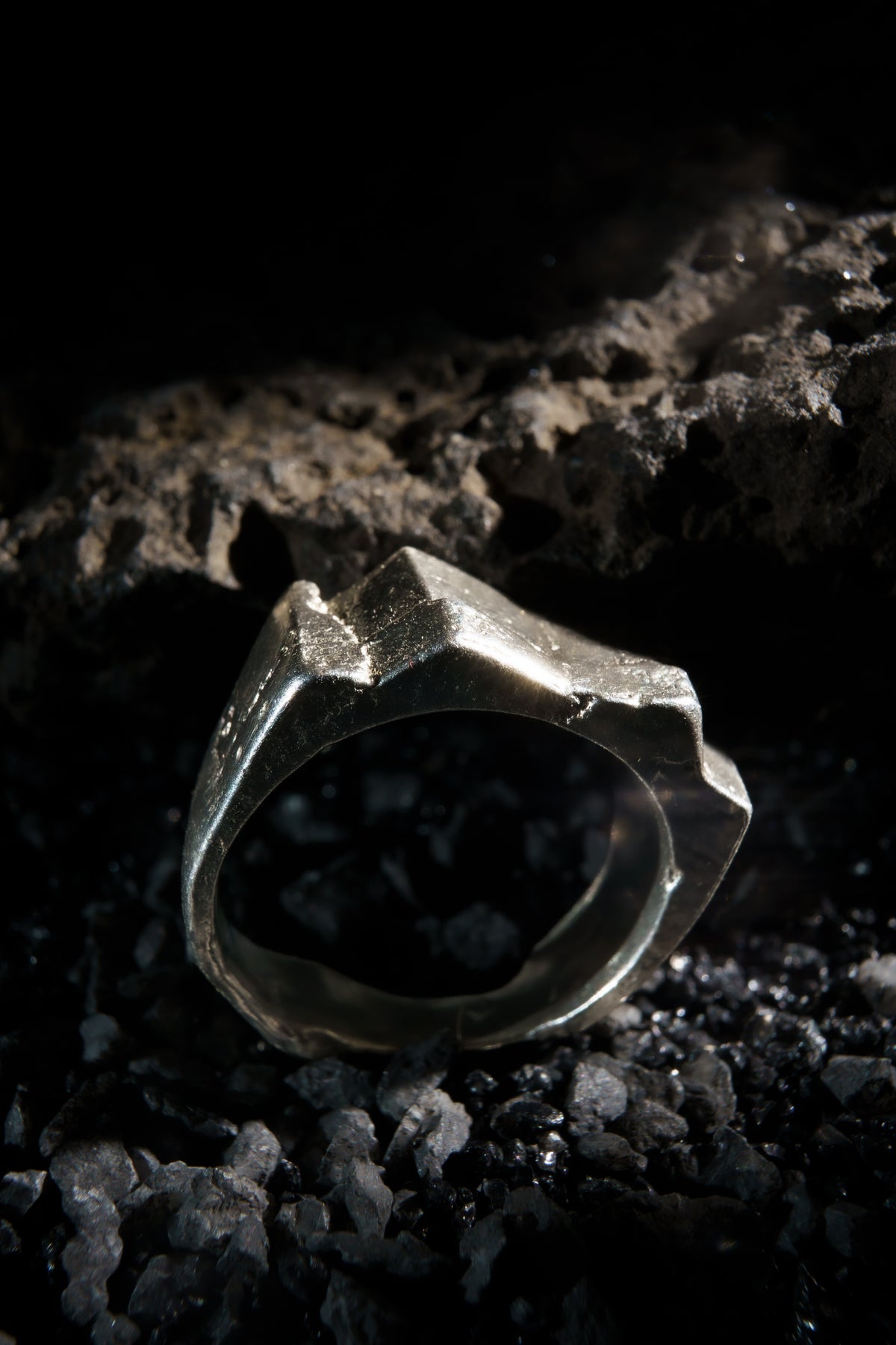 Mutant Signet Ring - Recycled Silver 925