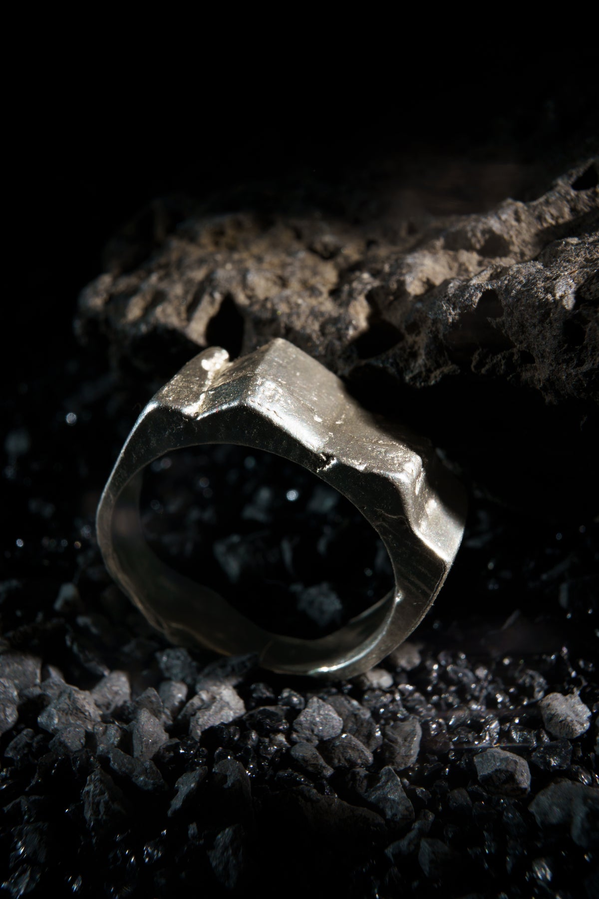 Mutant Signet Ring - Recycled Silver 925