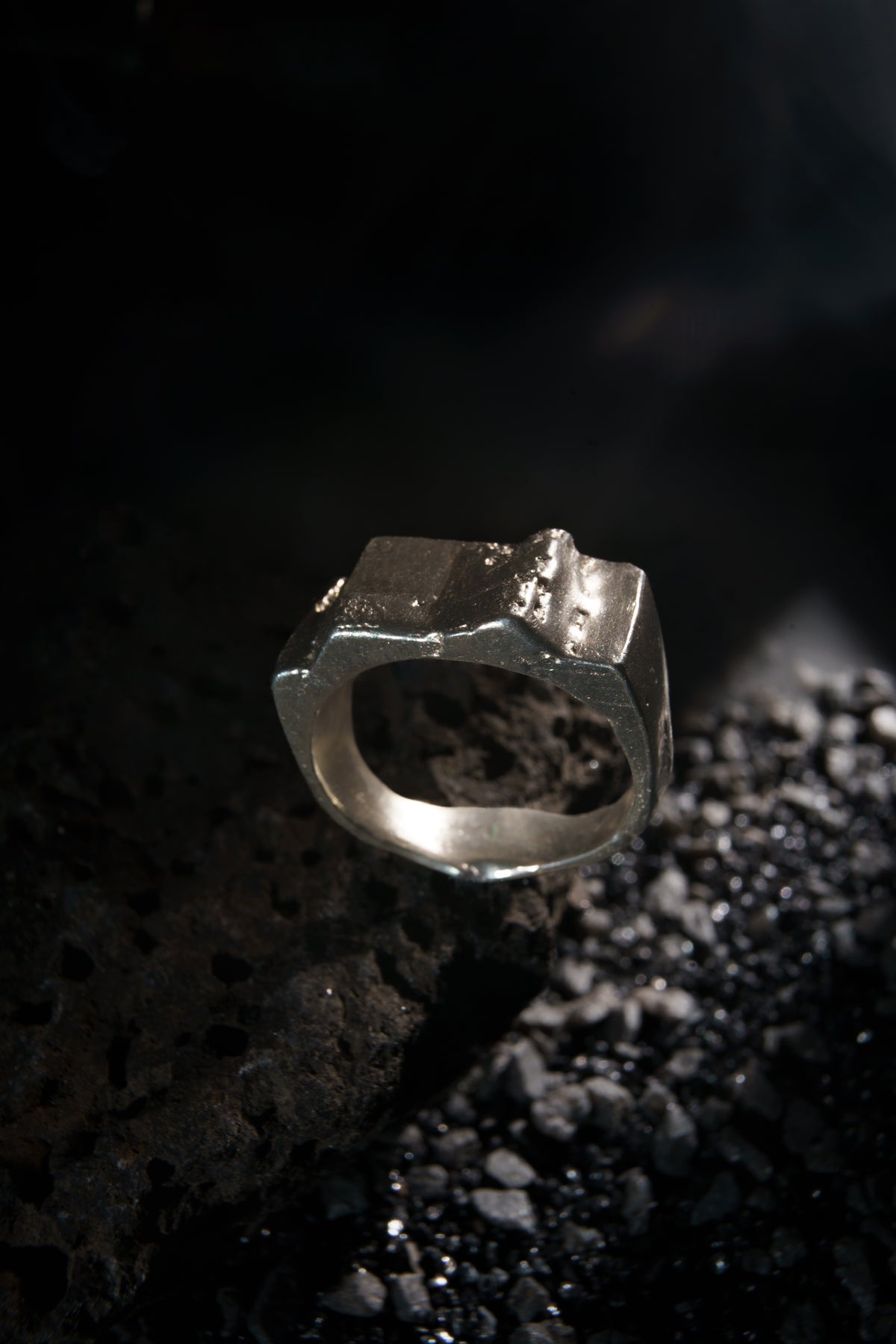 Mutant Signet Ring - Recycled Silver 925