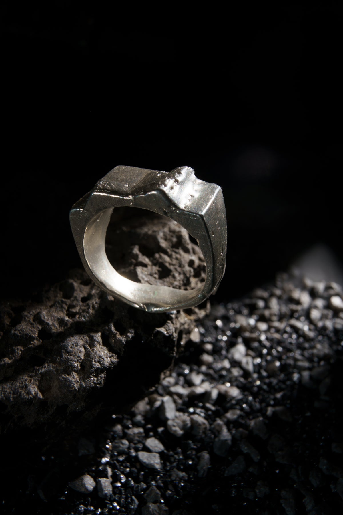 Mutant Signet Ring - Recycled Silver 925